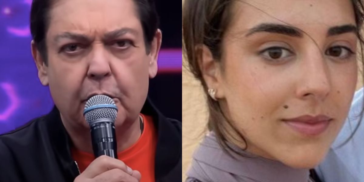 Filha de Faustão choca ao namorar apresentador da Record