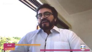 Padre Fábio de Melo participou do programa Encontro (Foto: Reprodução/TV Globo)