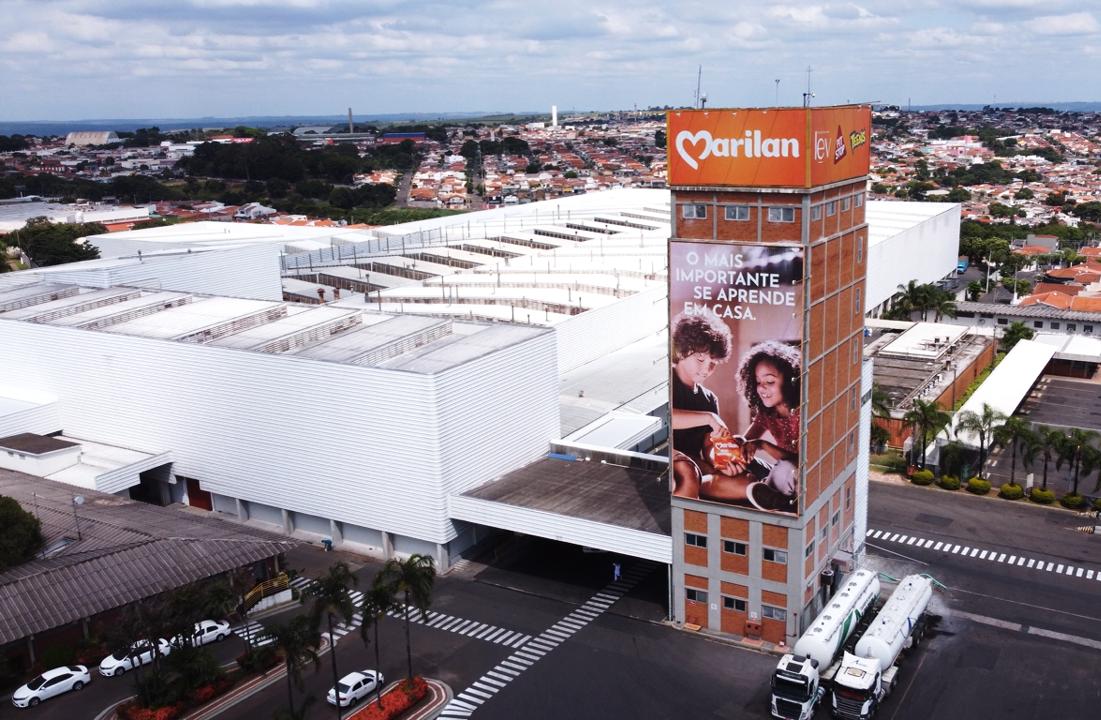 Fábrica da Marilan, de Marília, interior de São Paulo (Foto Reprodução/Internet) http://www.otvfoco.com.br/wp-content/uploads/2015/05/Daniela-Mercury.jpg