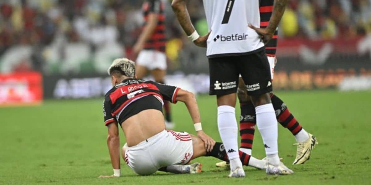luiz araújo André Durão Uma lesão está tirando o jogador de campo (Reprodução: André Durão)