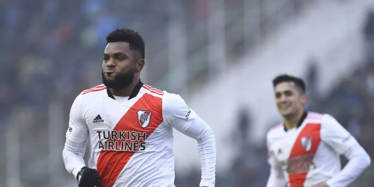 borja Rodrigo Valle Borja está no River Plate atualmente (Reprodução: Rodrigo Valle)