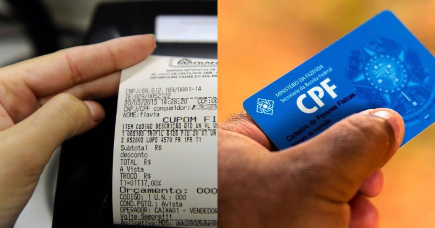 CPF na nota e benefícios - Foto Reprodução Internet