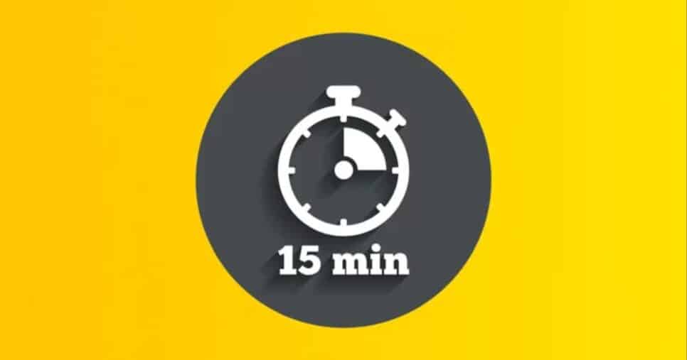 Intervalo de 15 minutos para almoço e descanso (Foto: Reprodução/ Internet)