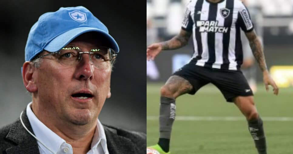 R$15M: Dupla de Luiz Henrique arma ADEUS no Botafogo (Foto: Reprodução/Montagem TV Foco)