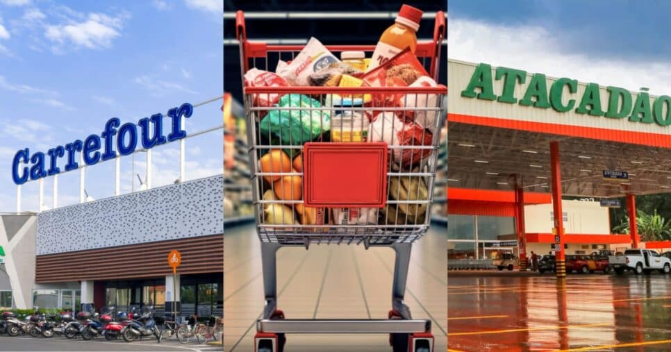 O fim de rede de hipermercados nº1 no Brasil - (Montagem / TV FOCO)