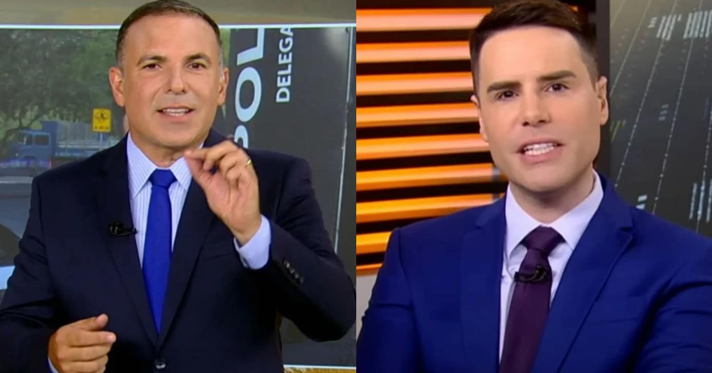 Gottino dá recado a Bacci no Cidade Alerta na Record: "Vai ter" (Foto: Reprodução/Montagem TV Foco)