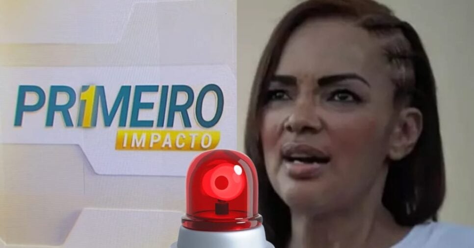 Primeiro Impacto é paralisado com notícia urgente de Flordelis e saída da cadeia é armada aos 63 anos (Fotos: Reprodução/ SBT/ Contigo/ Montagem TV Foco)