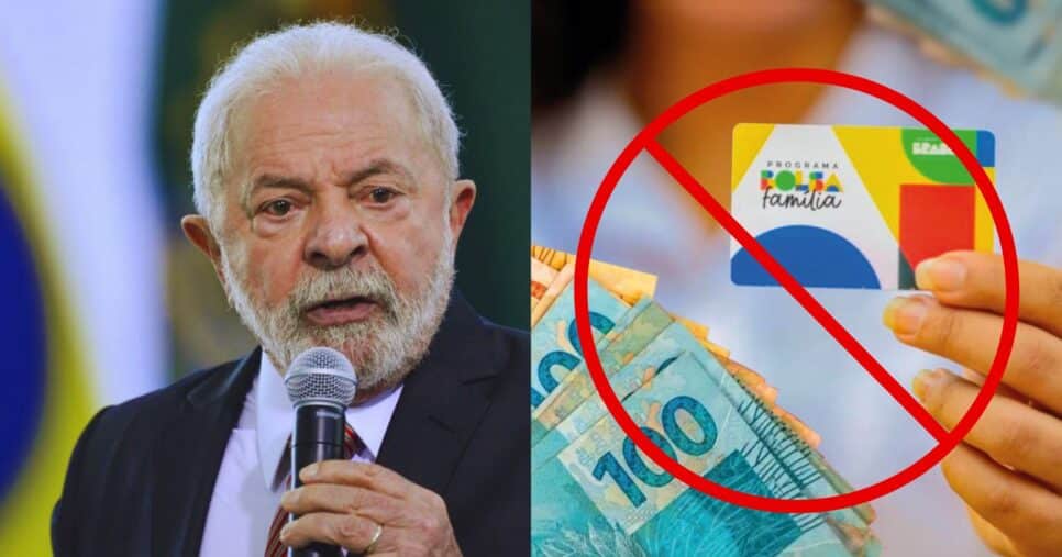 Lula e Bolsa Família cortado - Foto Reprodução Internet