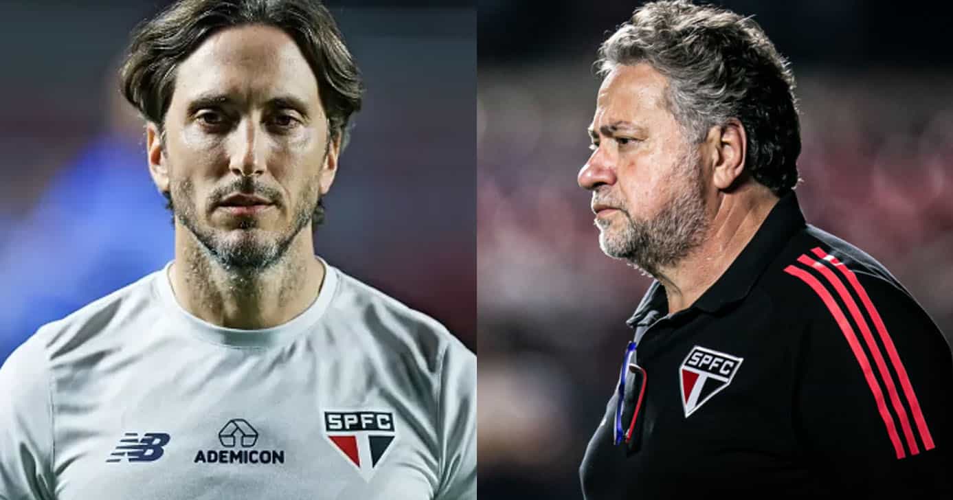 São Paulo - Zubeldía e Casares (Foto: Reprodução)