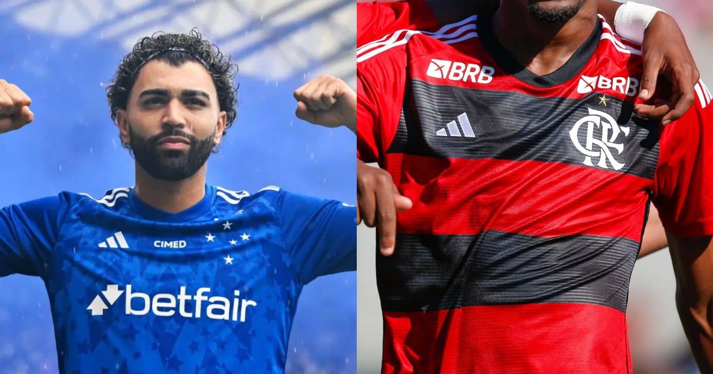 Gabigol - Flamengo (Reprodução/Montagem TV Foco/Canva)