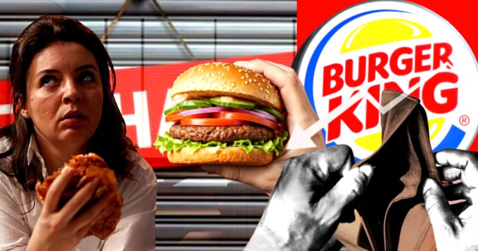 Rede de fast-food, rival do BK, vive terror de falência em país (Foto Reprodução/Montagem/Tv Foco/Canva/Lennita/Internet)