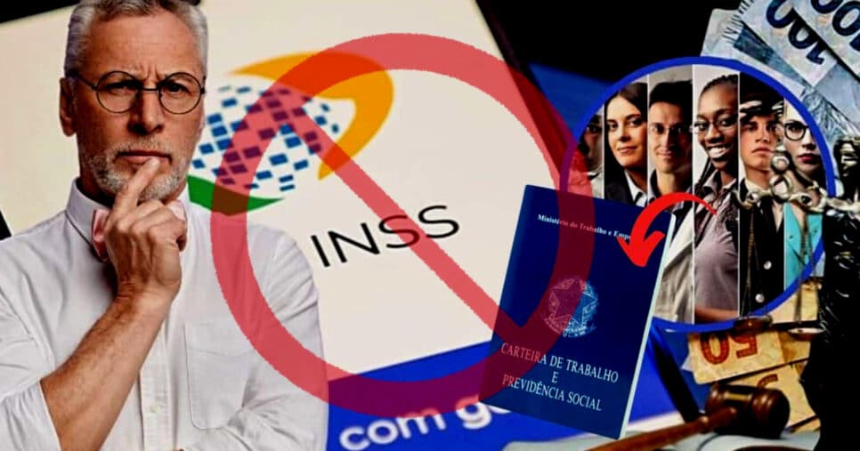 Entenda a proibição do INSS envolvendo 13 profissões (Foto Reprodução/Montagem/Tv Foco/Canva)