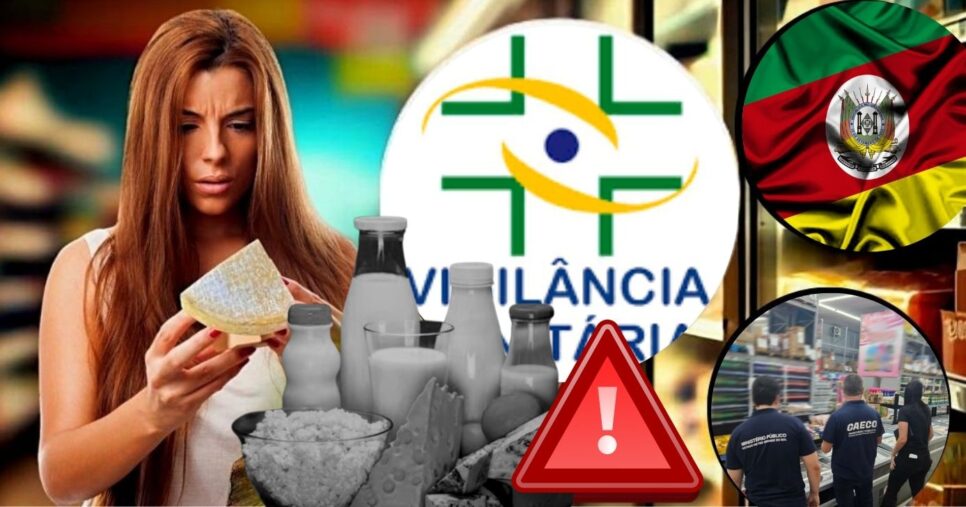 Vigilância Sanitária baixa facão em 3 supermercados em RS após irregularidades (Foto Reprodução/Montagem/TV Foco/Canva/Lennita)