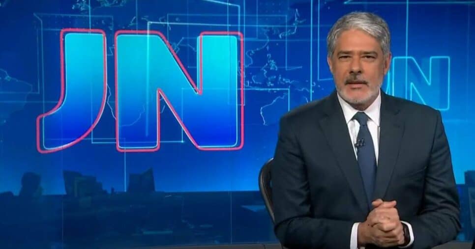 William Bonner no Jornal Nacional (Foto: Reprodução / Globo)