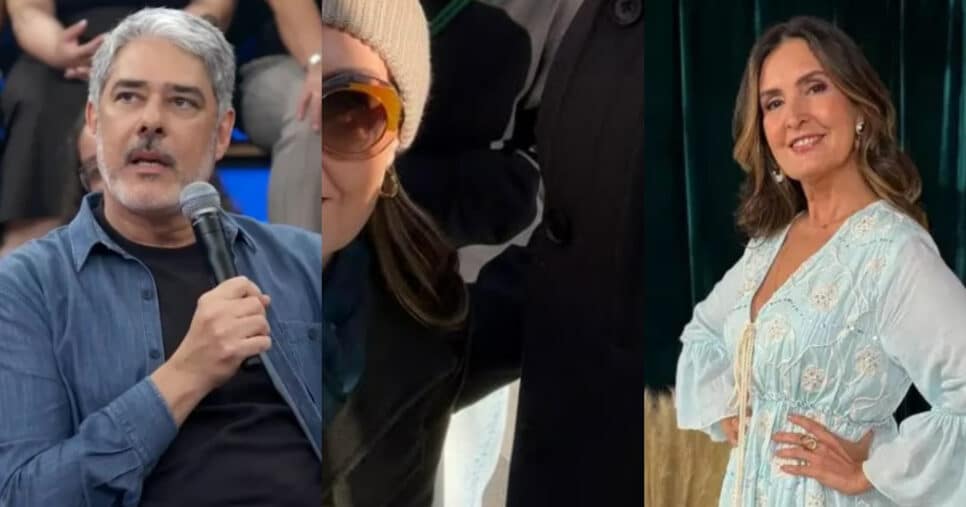 Anos após divórcio, Fátima e Bonner surgem juntinhos: "A dois" (Foto: Reprodução/Montagem TV Foco)