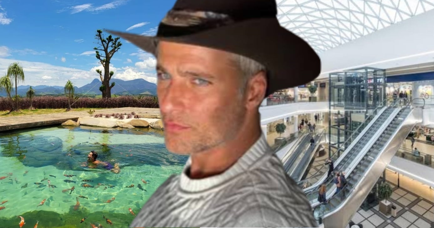 Lago com peixes, árvore de 50 anos e maior que shopping: Fazenda de Gagliasso é a mais absurda do Brasil (Fotos: Reprodução/ Instagram/ YouTube/ Montagem)