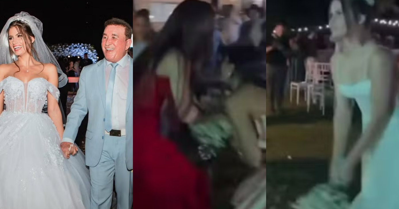 Quebra-pau e noiva sozinha: Casamento de Amado Batista aos 74 (Foto: Reprodução/Montagem TV Foco)