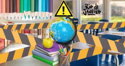 Adeus de colégio no RJ (Foto: Reprodução / Canva / Montagem TV Foco)
