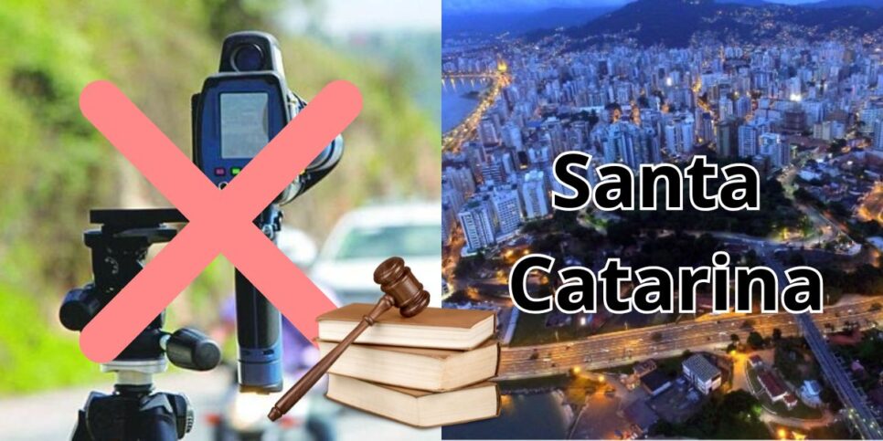 Fim radares com lei anunciada em Santa Catarina (Reprodução: Montagem TV Foco)