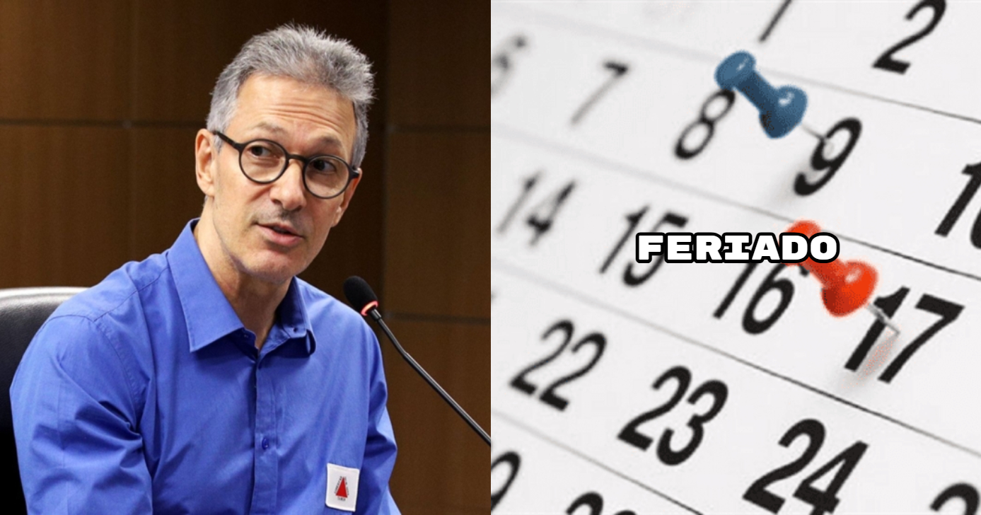 Romeu Zema já sabe desse feriado em MG (Foto: Divulgação)