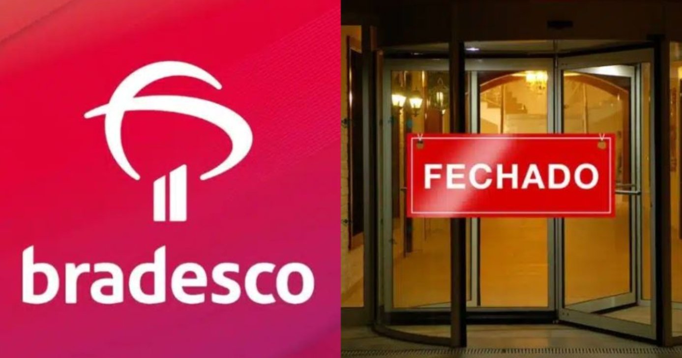 Bradesco anuncia fechamento de agências