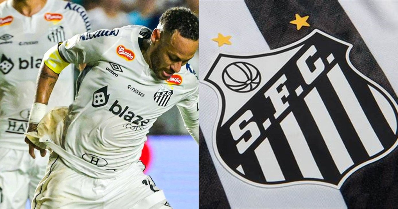 Camisa 9 esnoba rivais para jogar com Neymar no Santos (Foto: Reprodução/ Internet)