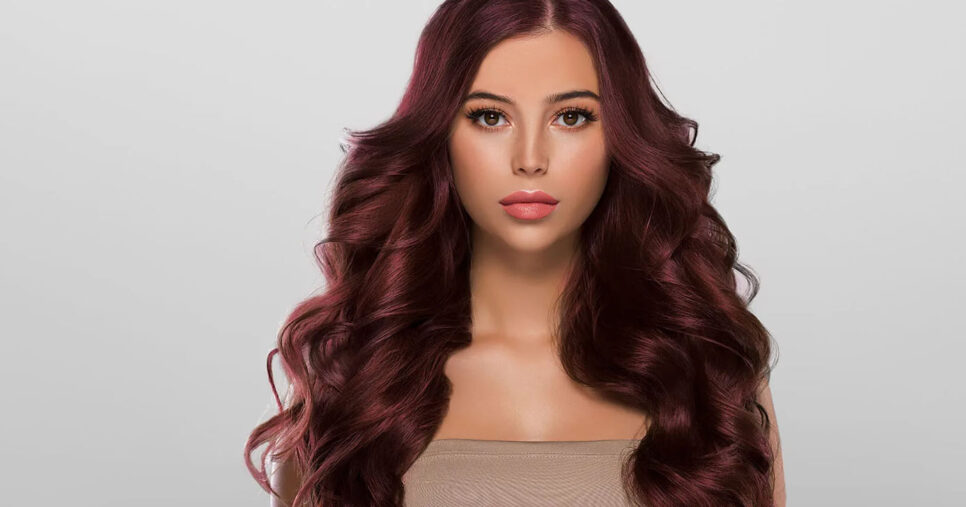 Cor de cabelo Borgonha (Foto: Reprodução)