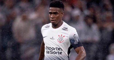Félix Torres no Corinthians (Foto: Jhony Inacio/Meu Timão)