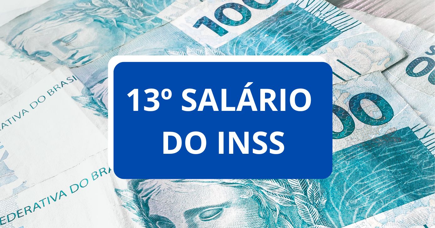 Ilustração 13º salário do INSS (Fotos: Canva)