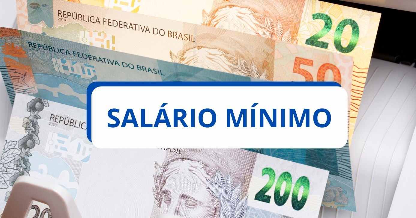 Ilustração salário mínimo (Fotos: Canva)