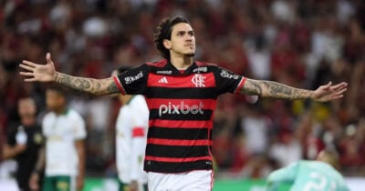 Pedro no Flamengo (Foto: Alexandre Durão)
