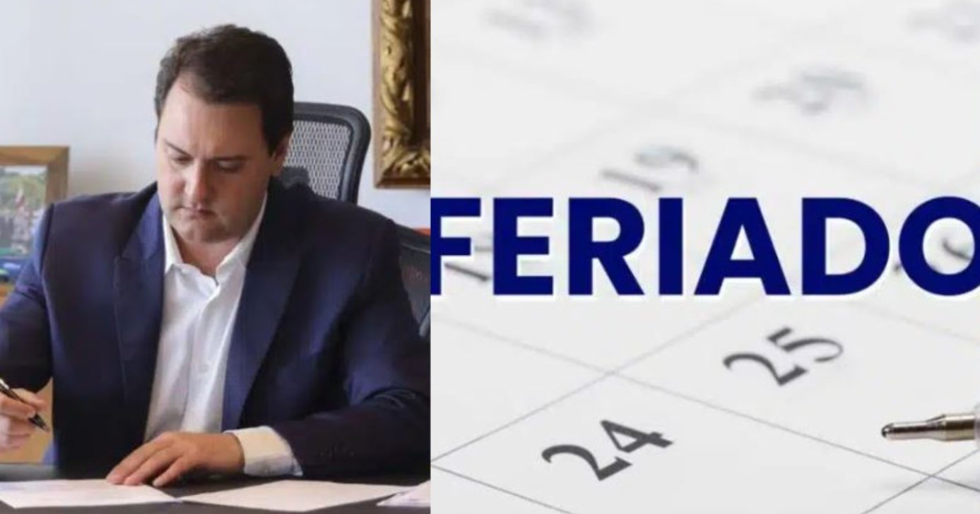 Ratinho Jr. ciente Feriado prolongado no Paraná nesta sexta (11)