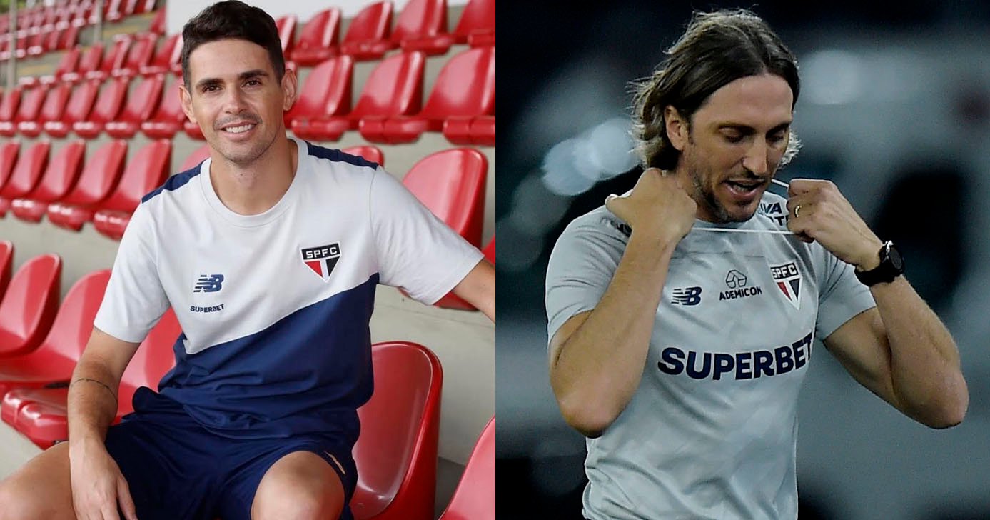 São Paulo - Oscar e Zubeldía (Foto: Reprodução)