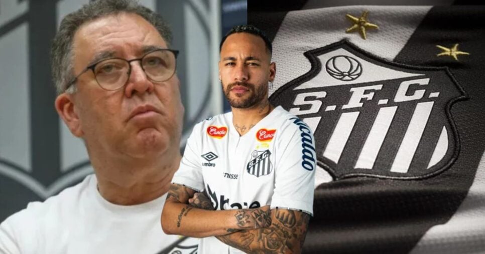 Teixeira no Santos e reforço além de Neymar - Foto Reprodução Internet