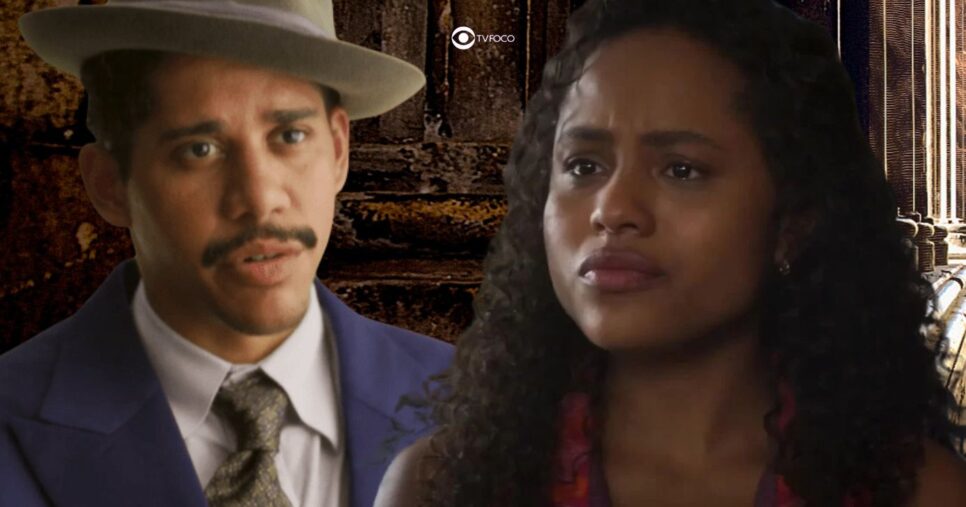 Basílio e Beatriz em Garota do Momento (Foto: Reprodução / Globo / Montagem TV Foco)