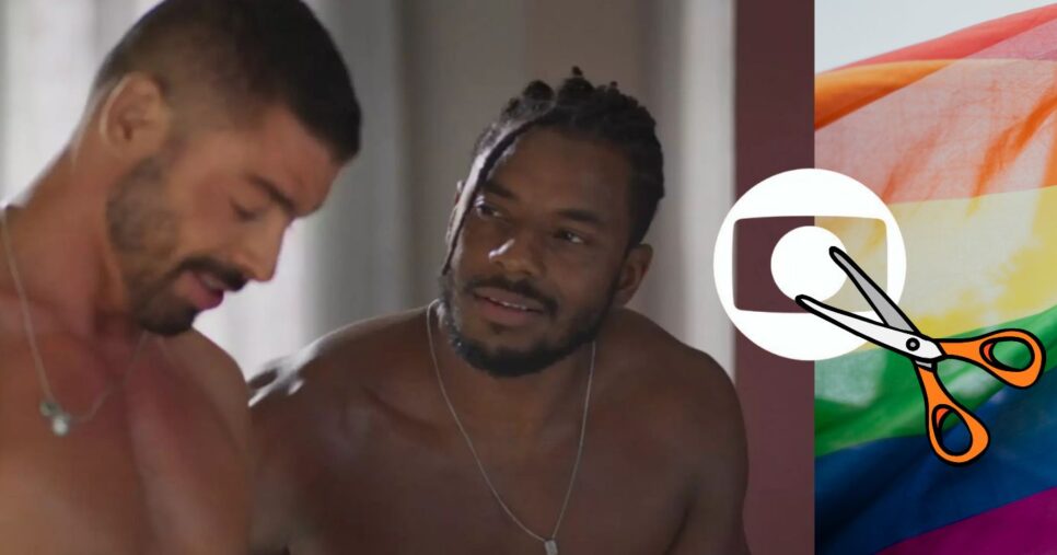 César (Cauã Reymond) e Franklin (Samuel Melo) em Vale Tudo (Foto: Reprodução / Globo / Montagem TV Foco)