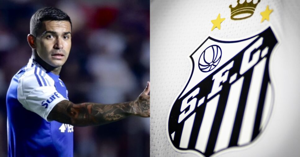 Santos dá rasteira no Cruzeiro e arma contratação histórica de Dudu - (Montagem / TV FOCO)