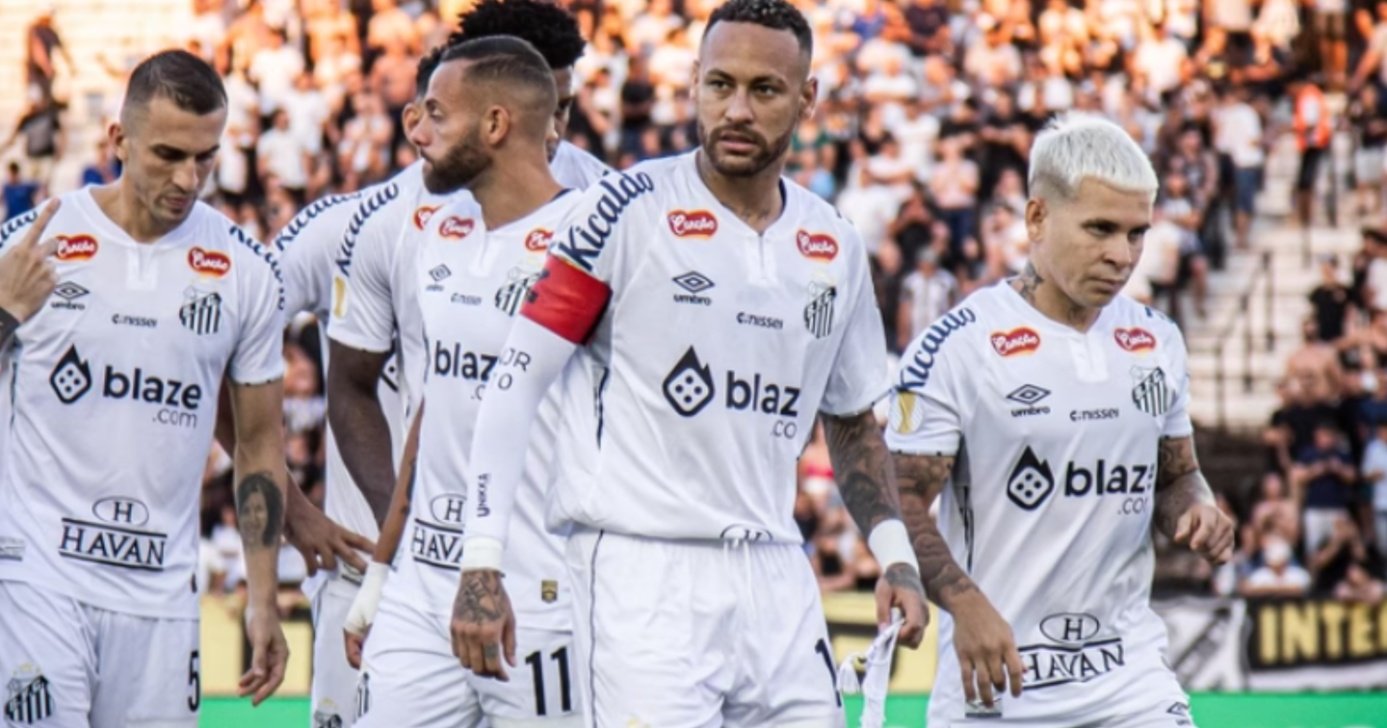 Elenco do Santos (Foto: Raul Baretta/ Santos FC)