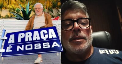 Estrela da Praça choca ao revelar o que Alexandre Frota fez com anão em bastidores: "Estava com um olhar" (Fotos: Reprodução/ Divulgação, SBT/ Instagram/ Montagem)