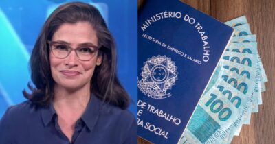 Renata Vasconcellos deu notícia no Jornal Nacional (Foto: TV Globo)