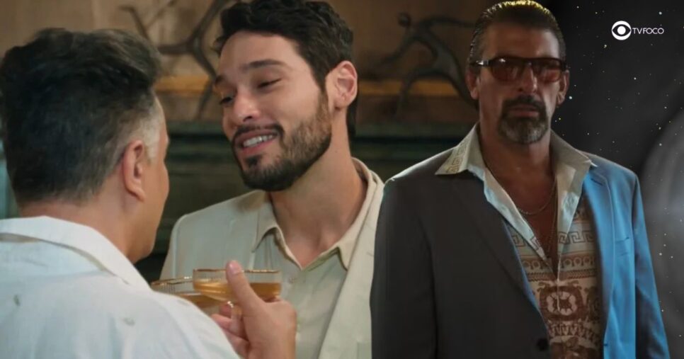 Gigi, Bernardo e Osmar em Volta por Cima (Foto: Reprodução / Globo / Montagem TV Foco)