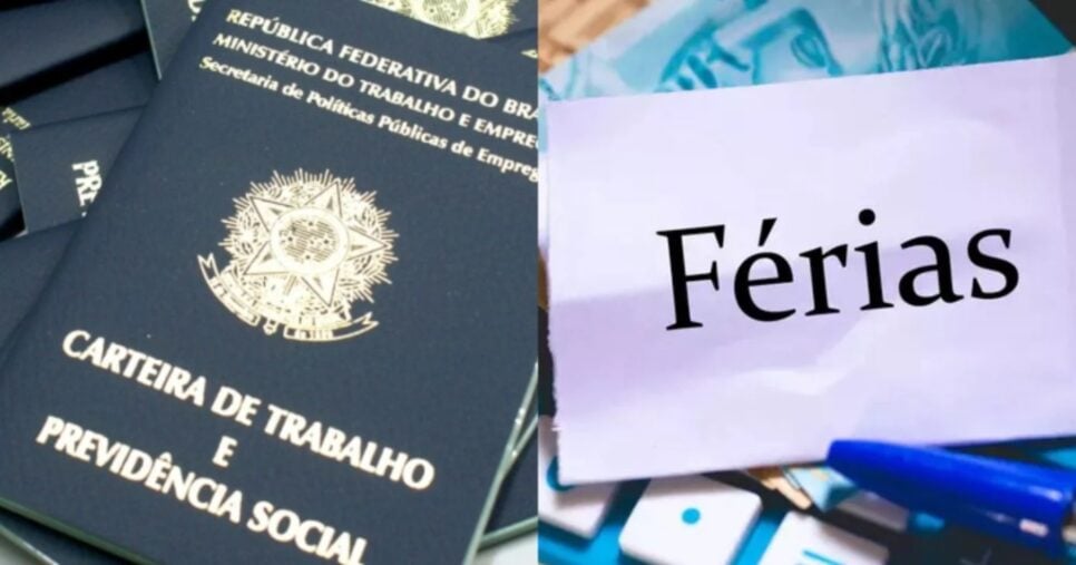 Lei trabalhista garante +1 pagamento aos CLTs durante o descanso em 2025 - Foto: Montagem
