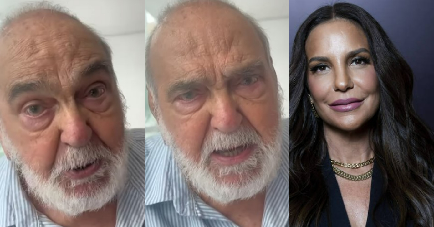 Lima Duarte se choca com ligação de Ivete Sangalo na madrugada (Foto: Reprodução/Montagem TV Foco)