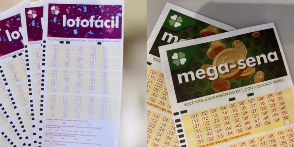 Lotofácil 15x mais fácil de ganhar do que a Mega-Sena (Reprodução: Montagem TV Foco)