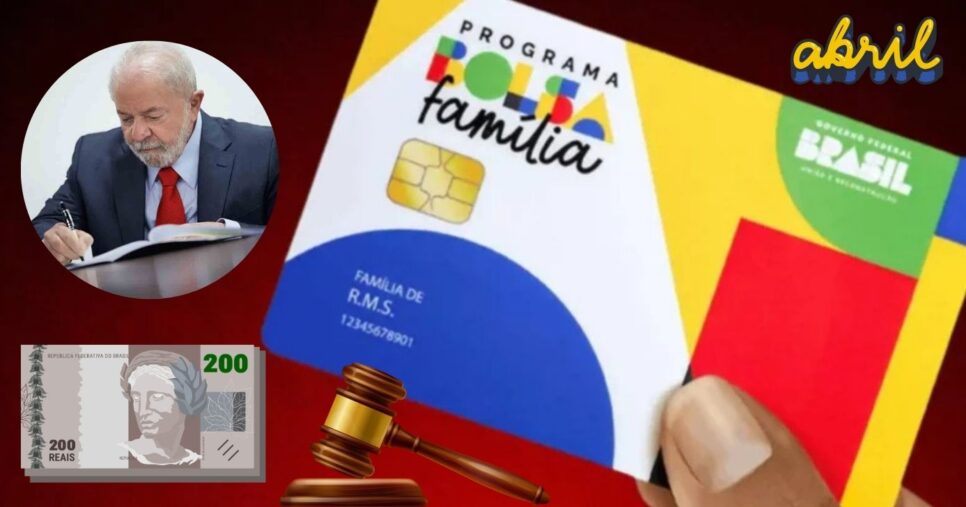 Lula, Bolsa Família e lei (Foto: Reprodução / Canva / Montagem TV Foco)
