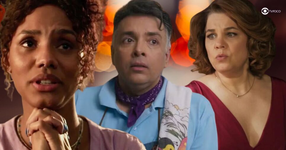 Madá, Gigi e Violeta em Volta por Cima (Foto: Reprodução / Globo / Montagem TV Foco)