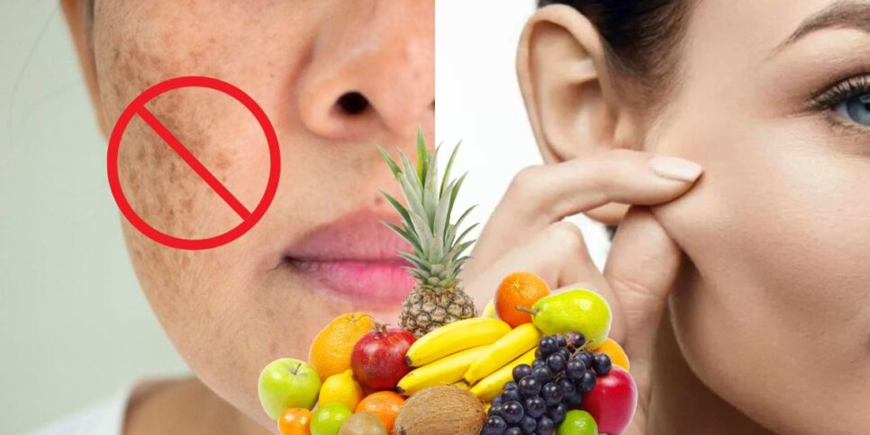 Fim das manchas e rugas no rosto com 1 única fruta (Reprodução: Montagem TV Foco)