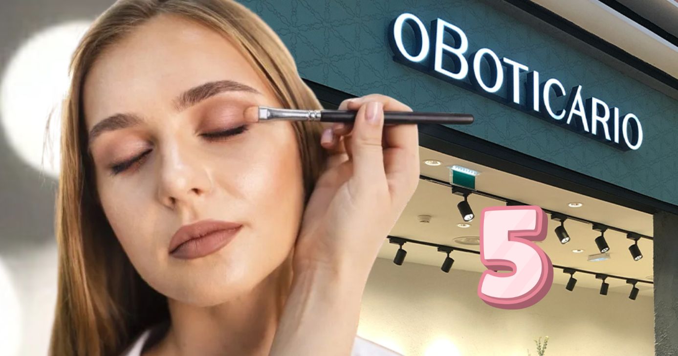 Mãe usando maquiagem de O Boticário (Foto: Reprodução / Canva / Montagem TV Foco)