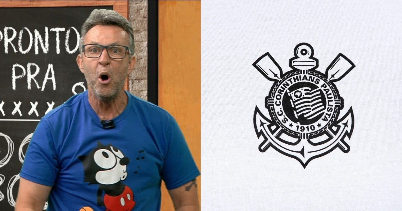 Neto anuncia técnico ideal para o Corinthians - (Montagem / TV FOCO)