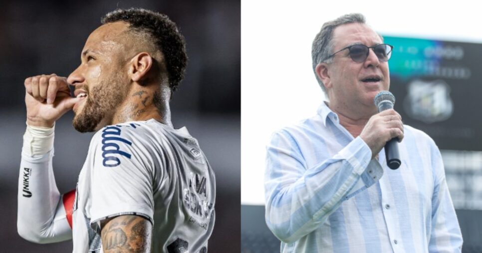 Neymar tem veredito de ADEUS no Santos - (Montagem / TV FOCO)